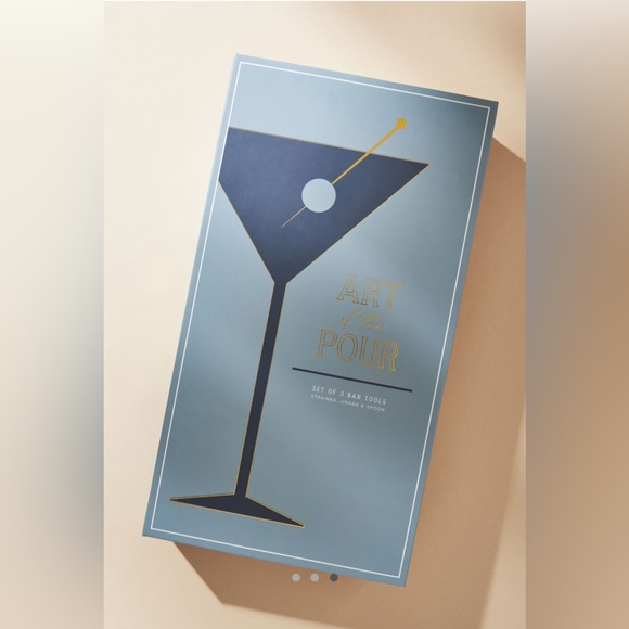 Anthropologie Bar Tools Boxed Set NEW - Picture 3 of 5